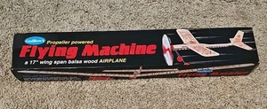 NIB 17" Flying Machine Balsa Wood Model Airplane Kit Guillow's GUI-75 - Picture 1 of 3