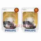 2 pc Philips Map Light Bulbs for Ferrari 348 GTB 348 GTS 348 Spider 348 TB ti