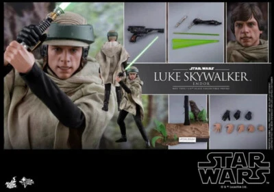 New Hot Toys MMS516 Star Wars Return of the Jedi Luke Skywalker Endor Normal Ver - Image 1 of 4