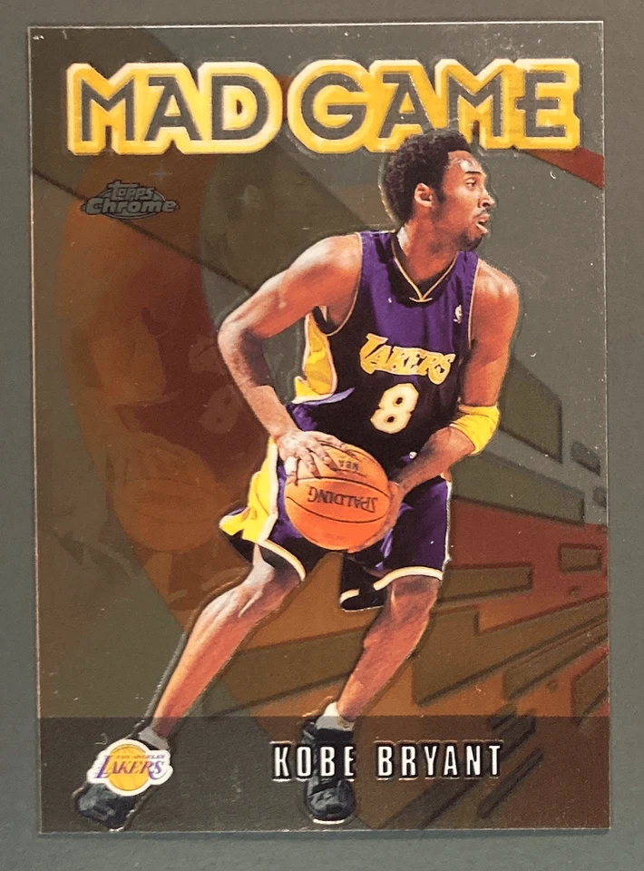 KOBE BRYANT 2001 TOPPS CHROME MAD GAME - MG6 - Photo 1/2
