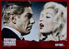 BRITISH HORROR - Card #34 - Horrors of the Black Museum - KEEP QUIET...