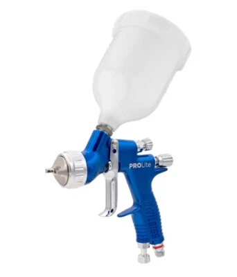 DeVILBISS PROLite HVLP LVMP spray gun with cup base coat clear water based paint - Image 1 of 4