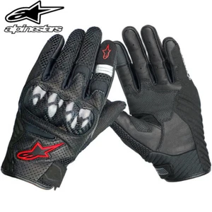 ALPINESTARS SMX1 Air V2 Leather Road Gloves -Superior Ventilation and Durability - Picture 1 of 18