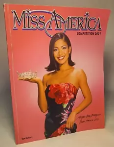 MISS AMERICA 100% CONTESTANT SIGNED 2001 PROGRAM RARE 9/11 ARTIFACT - EX OMAROSA - Picture 1 of 24