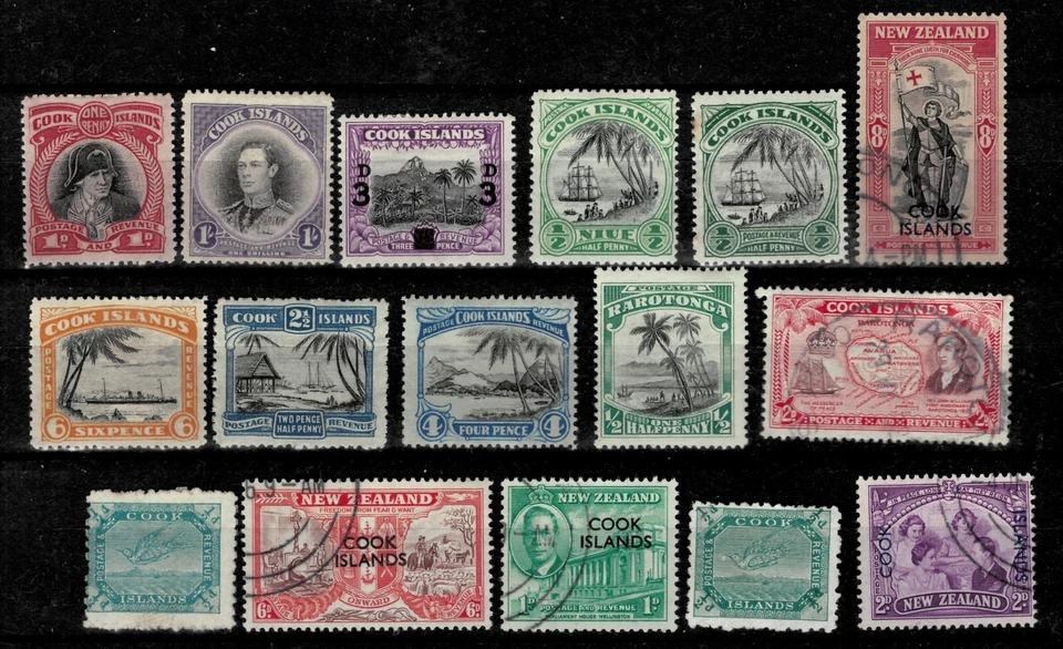 British Cook Islands 1900/50 ☀ MH/Used Lot - Image 1 of 1