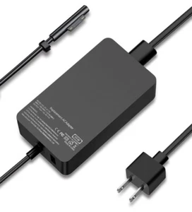 Cargador Surface Pro, 65W 15V 4A Fuente de Alimentación Adaptador de CA Cargador para Microsoft Su - Imagen 1 de 6