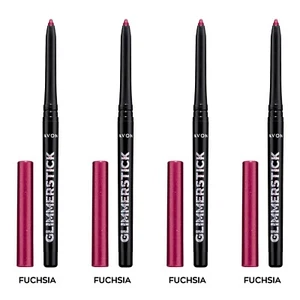NEW Avon Glimmerstick Retractable Diamonds Eyeliner - FUCHSIA 0.35 g / SET OF 4 - Picture 1 of 15