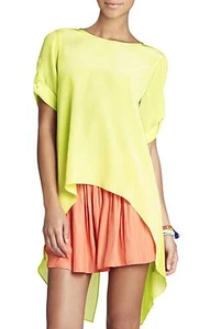 NEW BCBG MAX AZRIA LT. LEMON CATERINA SPLIT BACK RXI1P696/AM27 SIZE XS - Picture 1 of 3