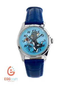Orologio Vintage Tom e Jerry Bradley 1972 Swiss-Made - Foto 1 di 6