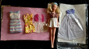Vintage Barbie Doll 1966 Mattell + Handmade Clothing - Picture 1 of 5