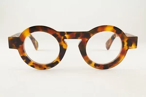 Sehr seltene authentische Theo Mille + 84 4 42 mm Schildpatt Gestell Brille Belgien - Bild 1 von 6