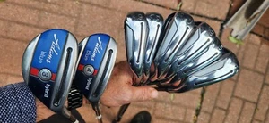 Adams Blue Idea Hybrid Combo Iron Set 3-PW Graphite Aldila Slimtech 55 RH Reg - Picture 1 of 8