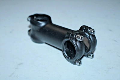 Шток горного велосипеда 1 1/8 дюйма без резьбы 85 мм подъем 9o 25,4 мм черный Trail гибридный грузоотправитель США - Изображение 1 из 4