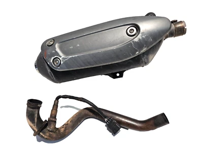 MARMITTA SCARICO COLLETTORE SONDA LAMBDA PIAGGIO BEVERLY 250 IE ANNO 2006 2008 - Imagen 1 de 4