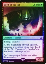 Lord of the Pit FOIL Iconic Masters NM Black Rare MAGIC MTG CARD ABUGames