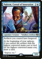 1X Padeem, Consul of Innovation Kaladesh Promos NM/EX FOIL MTG CARD