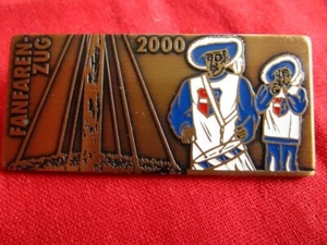 Fasnacht - Plakette Schönau 2000 Fanfaren-Zug bunt - Bild 1 von 2