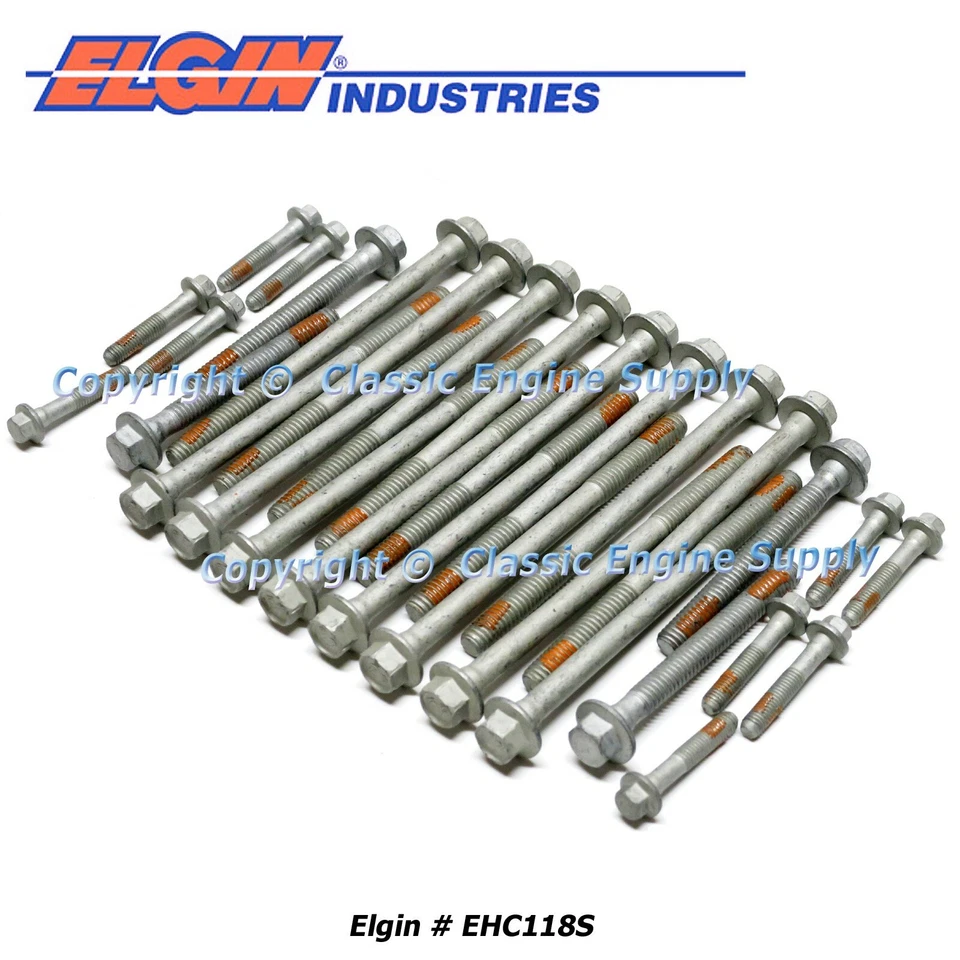 Made in USA Head Bolt Set 1997-2003 & Some 2004 GM 4.8L 5.3L 5.7L & 6.0L LS V8 - Image 1 of 1