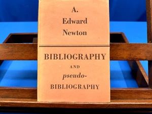 Bibliography and Pseudo-Bibliography- A. Edward Newton, 1936 - Bild 1 von 6