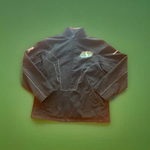 Saskatchewan Roughriders Mens M Windbreaker CFL Authentic Sideline Reebok - Picture 1 of 9