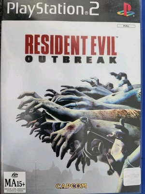 Resident Evil Outbreak Playstation 2, Rare Oz copy,Black Label,Manual CIB, VGC ! - Image 1 of 4