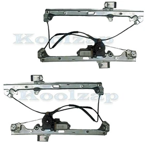For Suburban Tahoe Silverado Sierra Truck Power Window Regulator Motor Pair Set - Picture 1 of 3