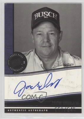 2006 Press Pass Legends Auto Blue /645 Jack Ingram Auto HOF - Image 1 of 2
