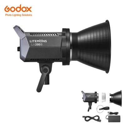 Luz de vídeo LED Godox Litemons LA200D 230W luz do dia 5600K 8 efeitos de luz FX dos EUA - Imagem 1 de 4