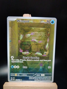 Wimpod 191/182 Illustration Rare SV4 Paradox Rift Pokémon TCG NM - Picture 1 of 2