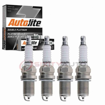 4 pc Autolite Double Platinum Spark Plugs for 2002-2006 Acura RSX Ignition da - Image 1 of 4
