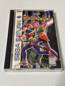 Pandemonium (Sega Saturn, 1996)  Complete Manual and Registration Card Inc