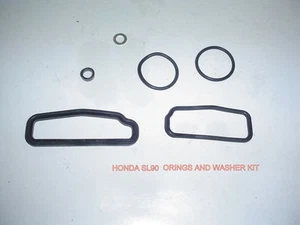 HONDA SL90 SL 90 SELLOS DE ACEITE DE MOTOR JUNTAS TÓRICAS MOTOR RARO DE COLECCIÓN MOYOSPORT - Imagen 1 de 1