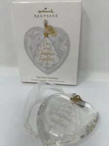 2010 Hallmark Andenken Ornament Unser erstes Weihnachten - Bild 1 von 5