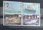 V008 - Anguilla 1977 'QEII's Silver Jubilee', Complete Set of Four, MNH.