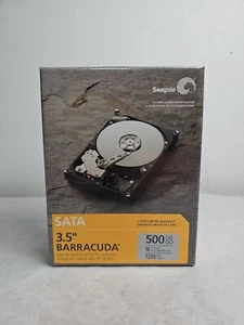 Seagate Barracuda 500 GB disco rigido interno 7200 RPM 3,5" (ST3500641AS-RK) - Foto 1 di 5