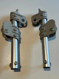 Early Chariot Cougar bike trailer parts: left & right auto lock assembly arms - Picture 1 of 4