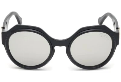 Roberto Cavalli RC 1110 01B Black Plastic Mirrored Sunglasses Frame 56-24-140 - Image 1 of 4
