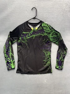 Specialized Cycling Jersey Shirt Demo Pro DH Mountain Black Green Purple Size S - Picture 1 of 9