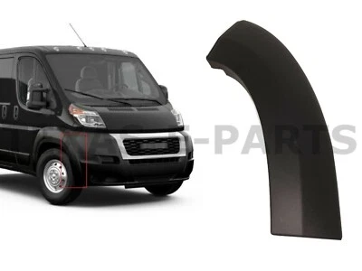 New Fits 2019-2022 Ram Promaster Right Front Bumper End Cap Flare Trim Molding R Foto 1 de 4