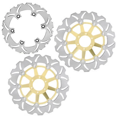 Front Rear Brake Discs For Honda Full CB1300 2001-2002 CB 1300 F F1 2001-2002 - Image 1 of 4