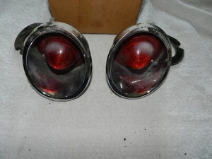 1963-1967 CORVETTE Rear  5954228 RH  5954227 LH Tail Light Assemblies used #6 - Picture 1 of 11