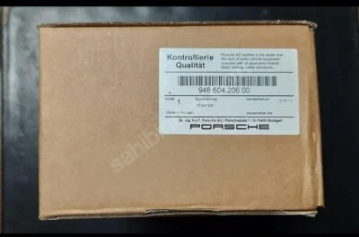 STARTER MOTOR FOR PORSCHE CAYENNE 94860420600 - Image 1 of 4