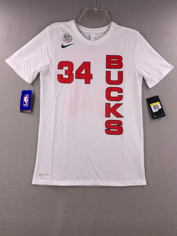 Giannis Antetokounmpo Milwaukee Bucks Nike Earned Edition Player T-Shirt Men's Cover