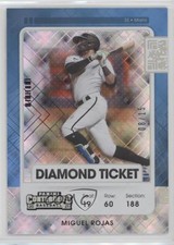 2021 Panini Contenders Diamond Ticket /15 Miguel Rojas #64