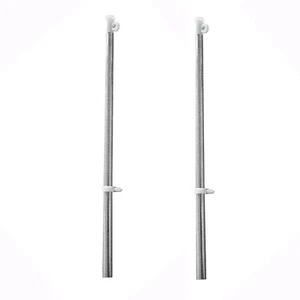 ISURE 2PCS Boat Marine Grade Stainless Steel 400mm Flag Pole Flag Holder - Picture 1 of 7