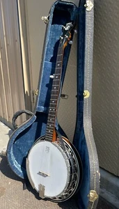 #0981 Deering Deluxe Banjo - Picture 1 of 2