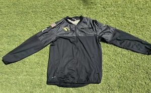 Arizona Cardinals Nike Salute to Service Jacke Herren Medium schwarz durchgehender Reißverschluss - Bild 1 von 6