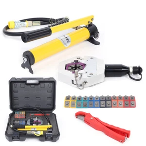 Hydraulik Schlauch Presse Crimp Werkzeug Set Hydraulik Presszange Crimping Kit - Bild 1 von 17