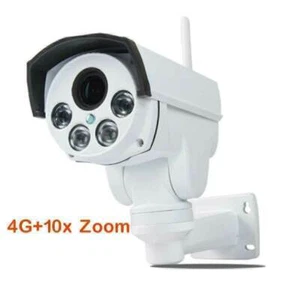 10X Zoom PTZ Wireless 4G SIM Card IP Camera HD 5MP Security SONY307 Star Light - Picture 1 of 12