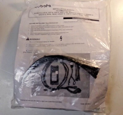 Kit de arnés de cableado telemático OEM Kubota K6704A para U35-4, U27-4, U55-4, KX71-3S Foto 1 de 2